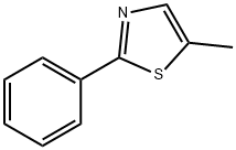 5-메틸-2-페닐티아졸 구조식 이미지