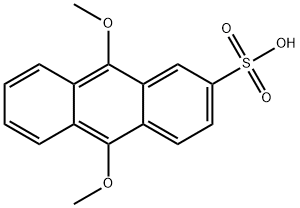 9,10-dimethoxyanthracene-2-sulfonate Structure