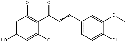 2',4,4',6'-tetrahydroxy-3-methoxychalcone Structure