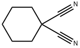 1,1-Cyclohexanedicarbonitrile Structure