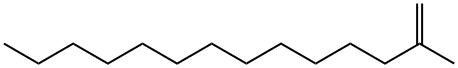 2-methyl-1-tetradecene 구조식 이미지
