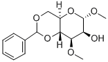 Methyl 4,6-O-Benzylidene-3-O-methyl-a-D-mannopyranoside Structure