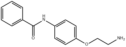 Benzamide, N-[4-(2-aminoethoxy)phenyl]- (9CI) Structure