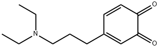 3,5-Cyclohexadiene-1,2-dione, 4-[3-(diethylamino)propyl]- (9CI) 구조식 이미지