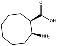 (1R,2S)-2-AMINO-CYCLOOCTANECARBOXYLIC ACID Structure