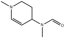 포름아미드,N-메틸-N-(1,2,3,4-테트라히드로-1-메틸-4-피리디닐)-(9CI) 구조식 이미지