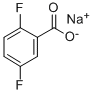 SODIUM 2,5-DIFLUOROBENZOATE 구조식 이미지