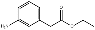 2-(3-아미노페닐)아세트산에틸에스테르 구조식 이미지