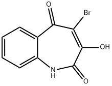 4-Bromo-3-hydroxy-1H-1-benzazepine-2,5-dione Structure