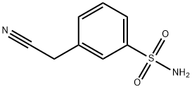 Benzenesulfonamide, 3-(cyanomethyl)- (9CI) Structure