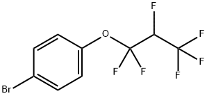 1-BROMO-4-(1,1,2,3,3,3-HEXAFLUOROPROPOXY)BENZENE Structure