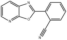 2-(Oxazolo[5,4-b]pyridine-2-yl)benzonitrile Structure