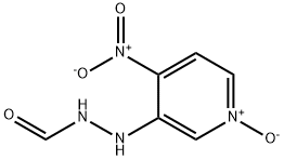 Hydrazinecarboxaldehyde, 2-(4-nitro-1-oxido-3-pyridinyl)- (9CI) Structure