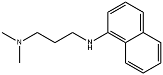N,N-디메틸-N'-나프틸프로판-1,3-디아민 구조식 이미지