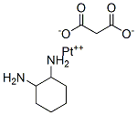 platinum(II) 1,2-diaminocyclohexane malonate Structure