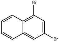 1,3-Dibromonaphthalene Structure