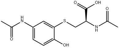 3-(N-ACETYL-L-CYSTEIN-S-YL) ACETAMINOPHEN, SODIUM SALT Structure