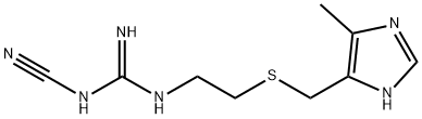 N-desmethylcimetidine Structure