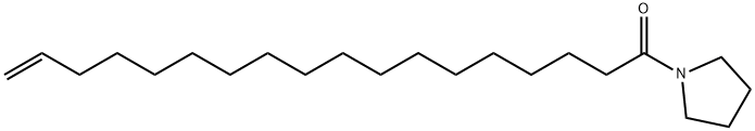 1-(17-옥타데세노일)피롤리딘 구조식 이미지