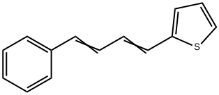 1-페닐-4-(2-티에닐)-1,3-부타디엔 구조식 이미지