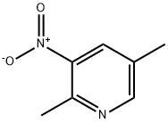 2,5-Dimethyl-3-nitropyridine 구조식 이미지