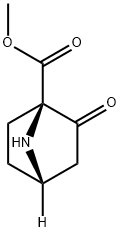 7-Azabicyclo[2.2.1]heptane-1-carboxylicacid,2-oxo-,methylester,(1R,4S)-(9CI) Structure