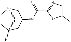 2-Thiazolecarboxamide,N-(1R,3R,5R)-1-azabicyclo[3.2.1]oct-3-yl-5-methyl- Structure