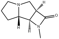 2H-Azeto[2,3-a]pyrrolizin-2-one,octahydro-1-methyl-,(2aR,7aS,7bR)-(9CI) 구조식 이미지