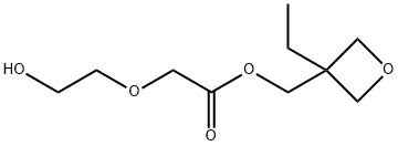 아세트산,(2-하이드록시에톡시)-,(3-에틸-3-옥세타닐)메틸에스테르(9CI) 구조식 이미지