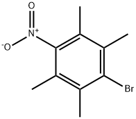 1-bromo-2,3,5,6-tetramethyl-4-nitrobenzene Structure