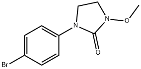 1-(4-Bromophenyl)-3-methoxyimidazolidin-2-one Structure