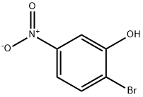 2-Bromo-4-nitrophenol 구조식 이미지