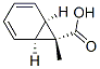 Bicyclo[4.1.0]hepta-2,4-diene-7-carboxylic acid, 7-methyl-, (1alpha,6alpha,7alpha)- (9CI) Structure