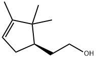 (R)-2,2,3-trimethylcyclopent-3-ene-1-ethanol Structure