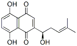 5,8-Dihydroxy-2-[1-hydroxy-4-(2H3)methyl(3,5,5,5-2H4)-3-penten-1-yl]-1,4-naphthoquinone Structure