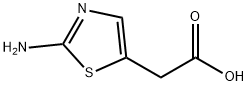 2-aminothiazol-5-acetic acid Structure