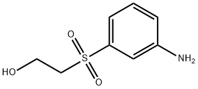 2-[(3-Aminophenyl) Sulfonyl)Ethanol 구조식 이미지