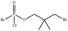 3-bromo-2,2-dimethylpropyl bromochlorophosphate Structure