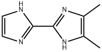 2,2-Bi-1H-imidazole,  4,5-dimethyl- Structure