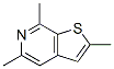 Thieno[2,3-c]pyridine, 2,5,7-trimethyl- (7CI,8CI,9CI) 구조식 이미지