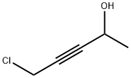 3-Pentyn-2-ol, 5-chloro- Structure