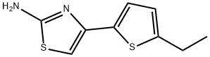 2-Thiazolamine,4-(5-ethyl-2-thienyl)-(9CI) Structure