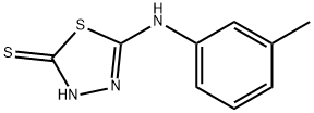 5-M-TOLYLAMINO-[1,3,4]THIADIAZOLE-2-THIOL Structure