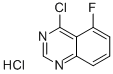 4-chloro-5-fluoroquinazoline hydrochloride Structure