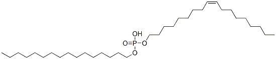 인산,헥사데실(Z)-9-옥타데세닐에스테르 구조식 이미지