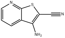 3-아미노-티에노[2,3-b]피리딘-2-카르보니트릴 구조식 이미지