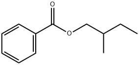 2-methylbutyl benzoate Structure