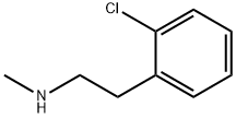 2-Chloro-N-Methyl-benzeneethanaMine Structure