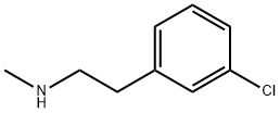 [2-(3-CHLORO-PHENYL)-ETHYL]-METHYL-AMINE Structure