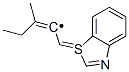 ETHYLBENZOTHIAZOLYLIDENEMETHYLPROPENYL-& 구조식 이미지